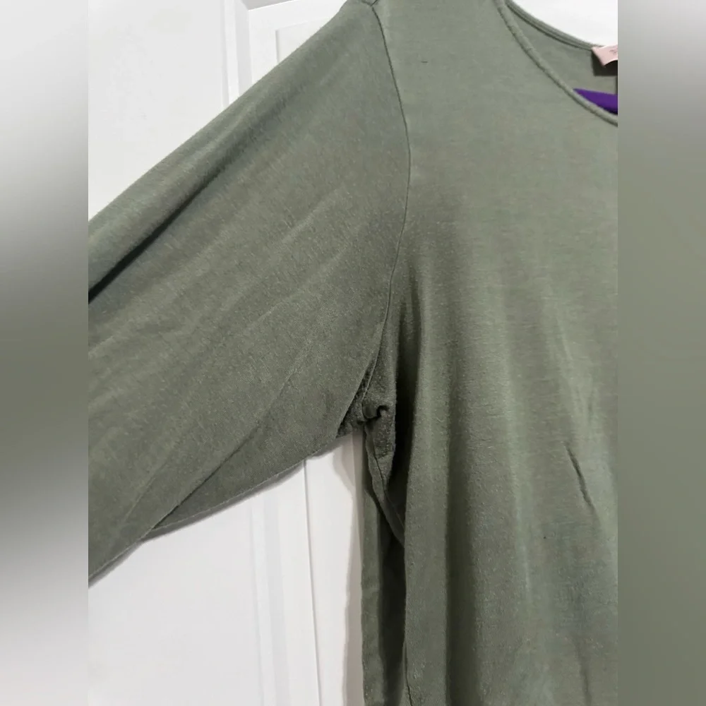 Philosophy Olive Long Sleeve Tee - Picture 4 of 5